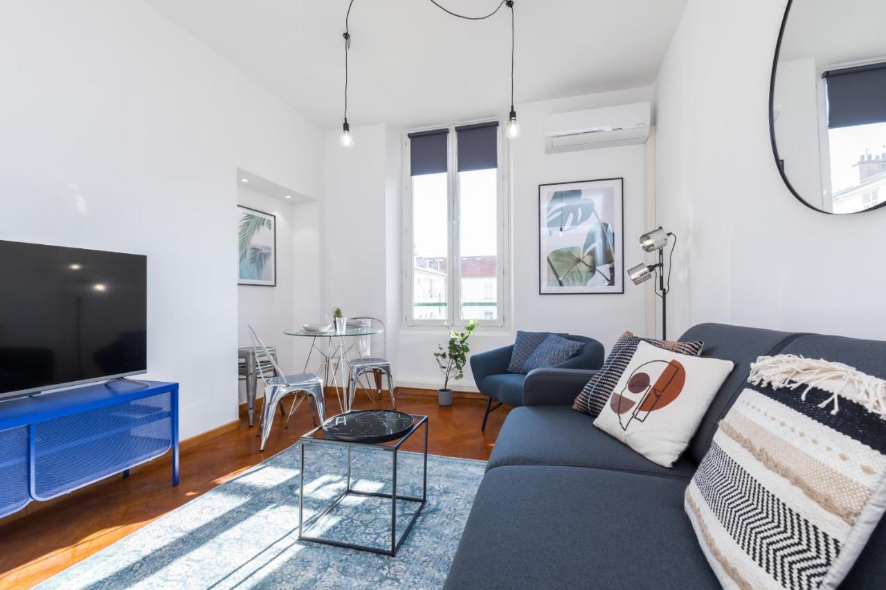 7 Medecin - Place Massena - Central 2P - Lumineux - Climatise Nice Exterior photo