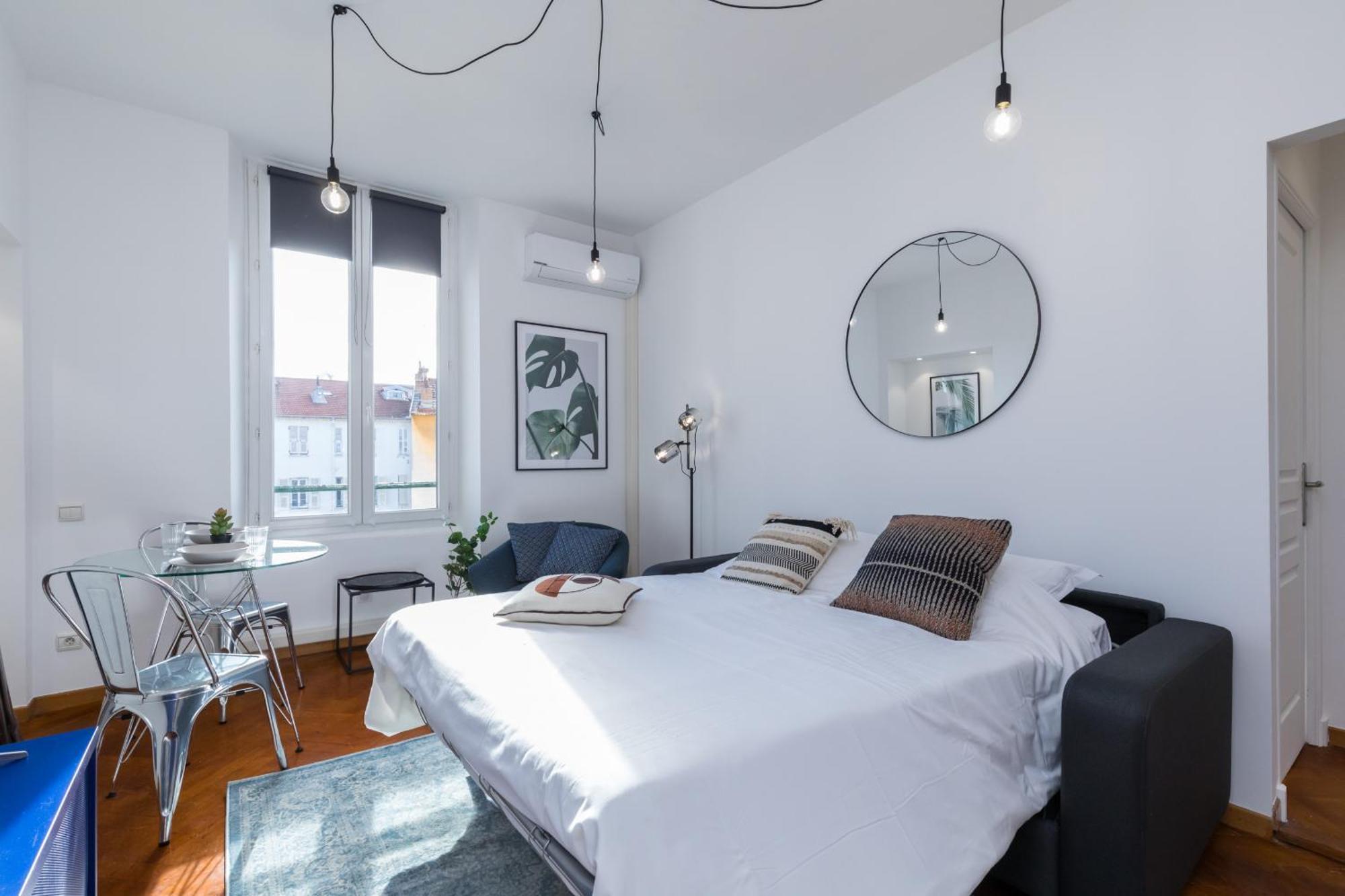 7 Medecin - Place Massena - Central 2P - Lumineux - Climatise Nice Exterior photo